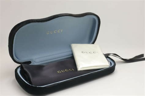 gucci black sunglasses case|gucci sunglasses case replacement.